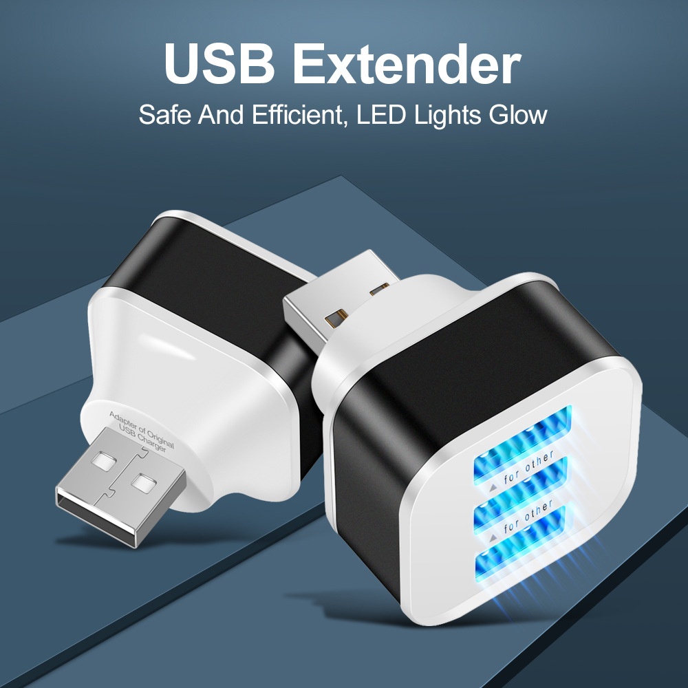3 Port USB Slots Adaptor USB 3 - Laptop Electronics Accessories 评论和价格