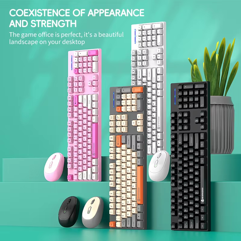Shipadoo 2.4G Wireless/Wired G - Laptop Accessories Combo Set 评论和价格
