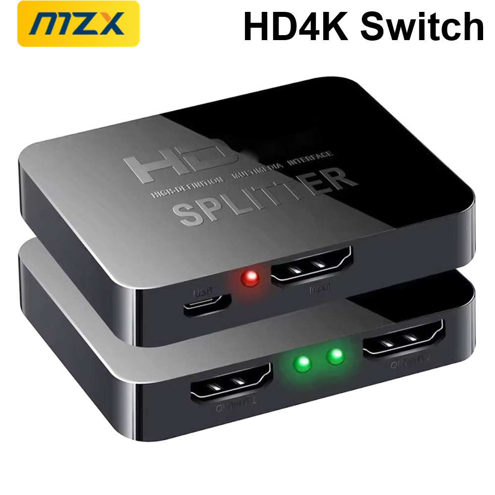 MZX 4K HDTV Switch 1x2 Splitte - Xbox Laptop Accessories 评论和价格