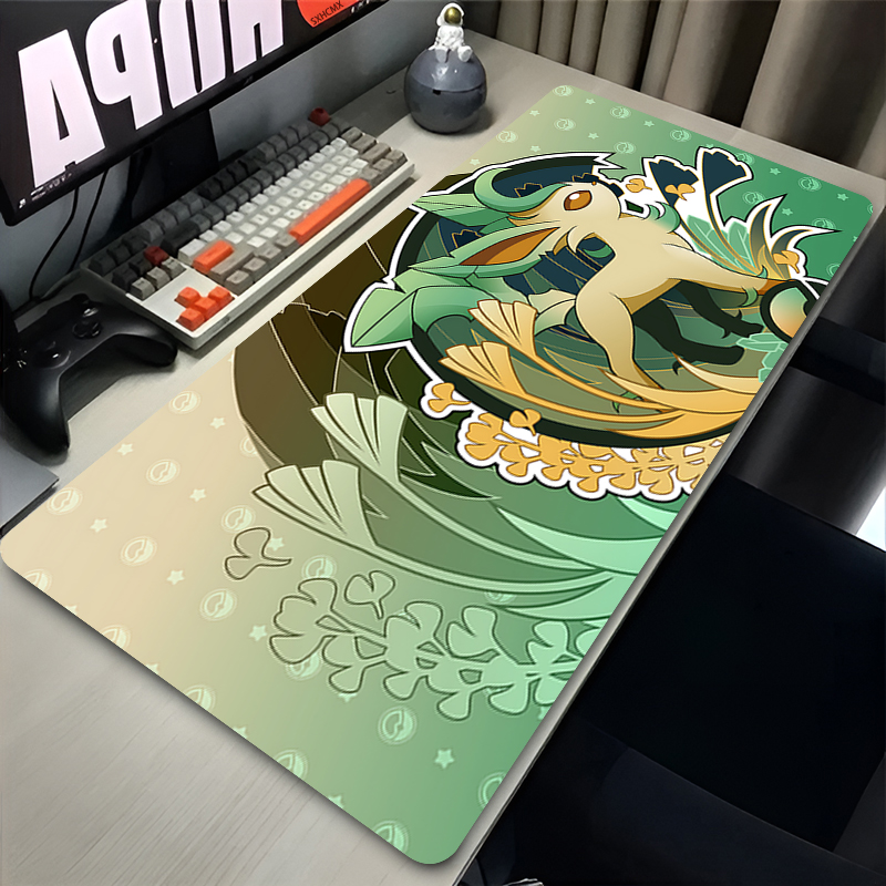 Mouse Pad Gamer P-pokemon Leaf - Laptop Accessories For Gaming 评论和价格