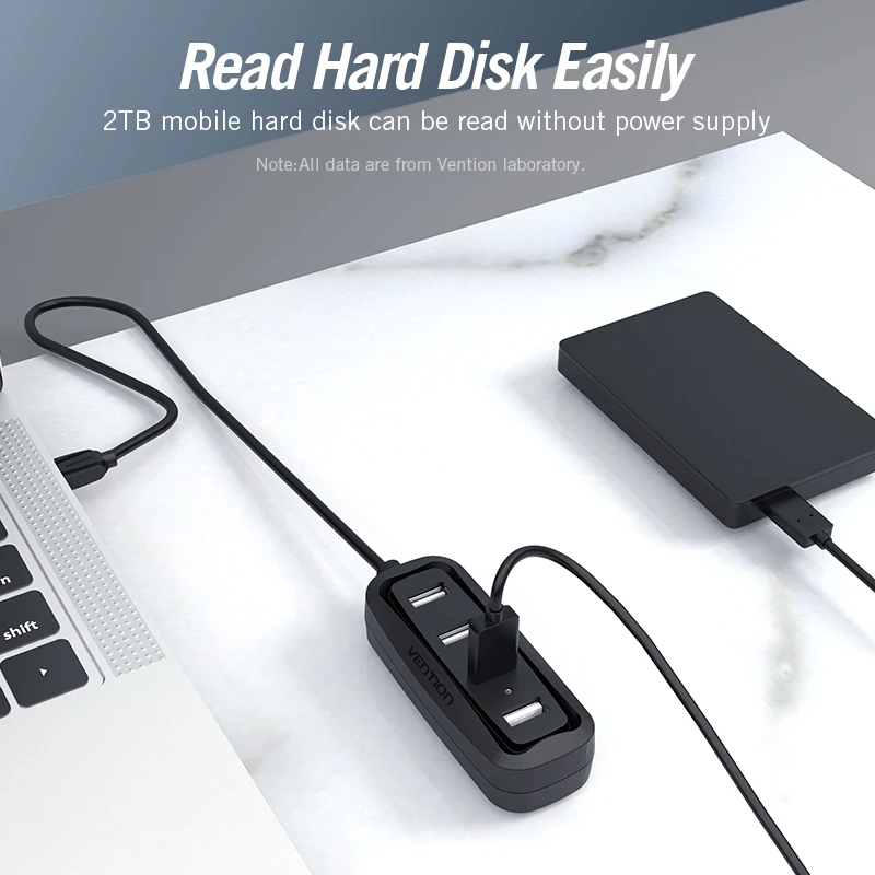 Vention USB 2.0 HUB 4 Port wit - Laptop Electronics Accessories 评论和价格