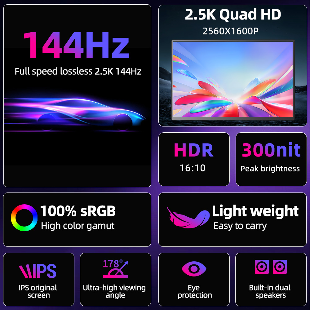 CHUIFAV 2560*1600 15.6-inch 2. - Xbox Laptop Accessories 评论和价格
