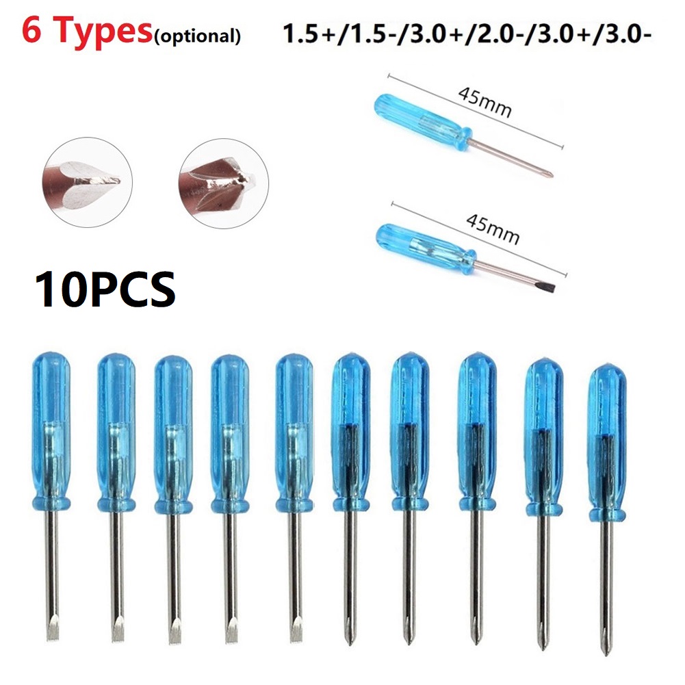 10pcs Mini Slotted Cross Screw - Xbox Laptop Accessories 评论和价格