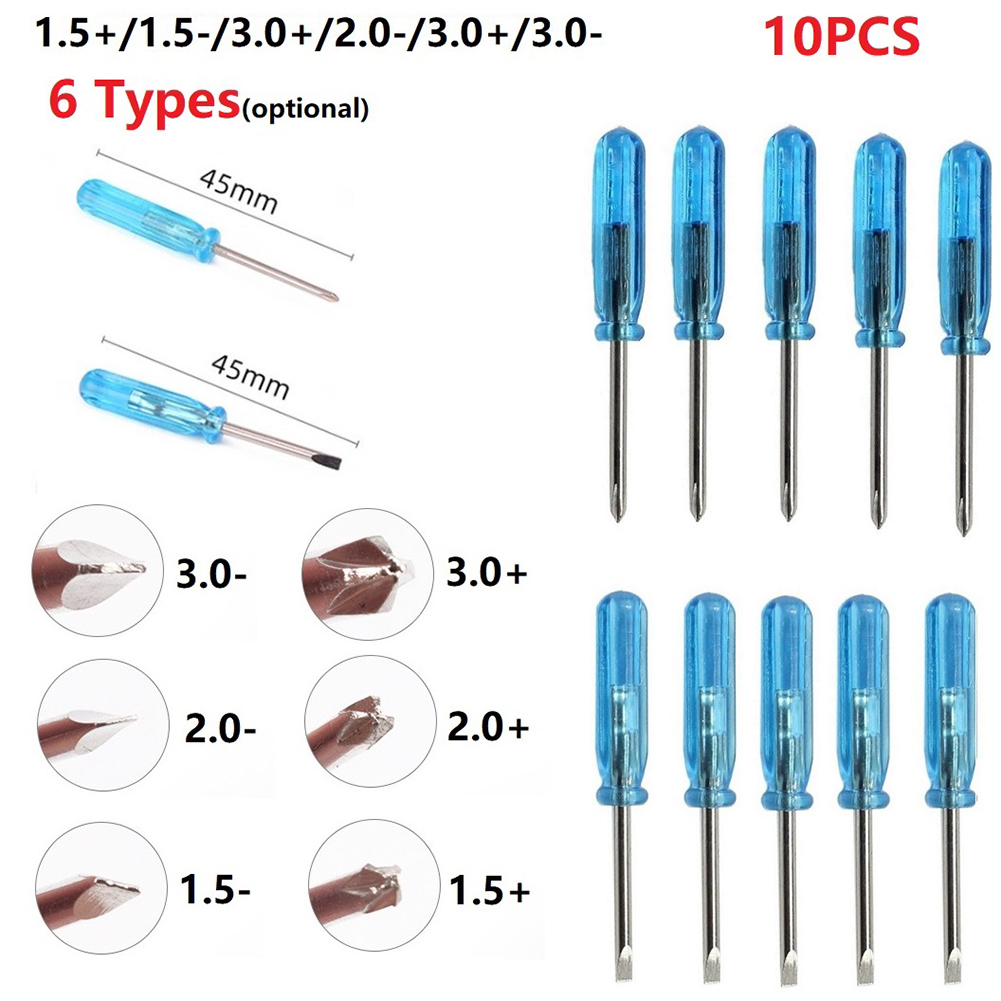 10pcs Mini Slotted Cross Screw - Xbox Laptop Accessories 评论和价格