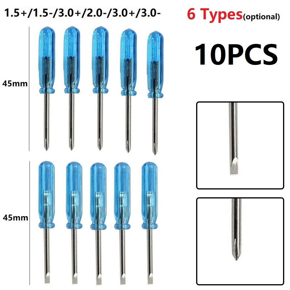 10pcs Mini Slotted Cross Screw - Xbox Laptop Accessories 评论和价格