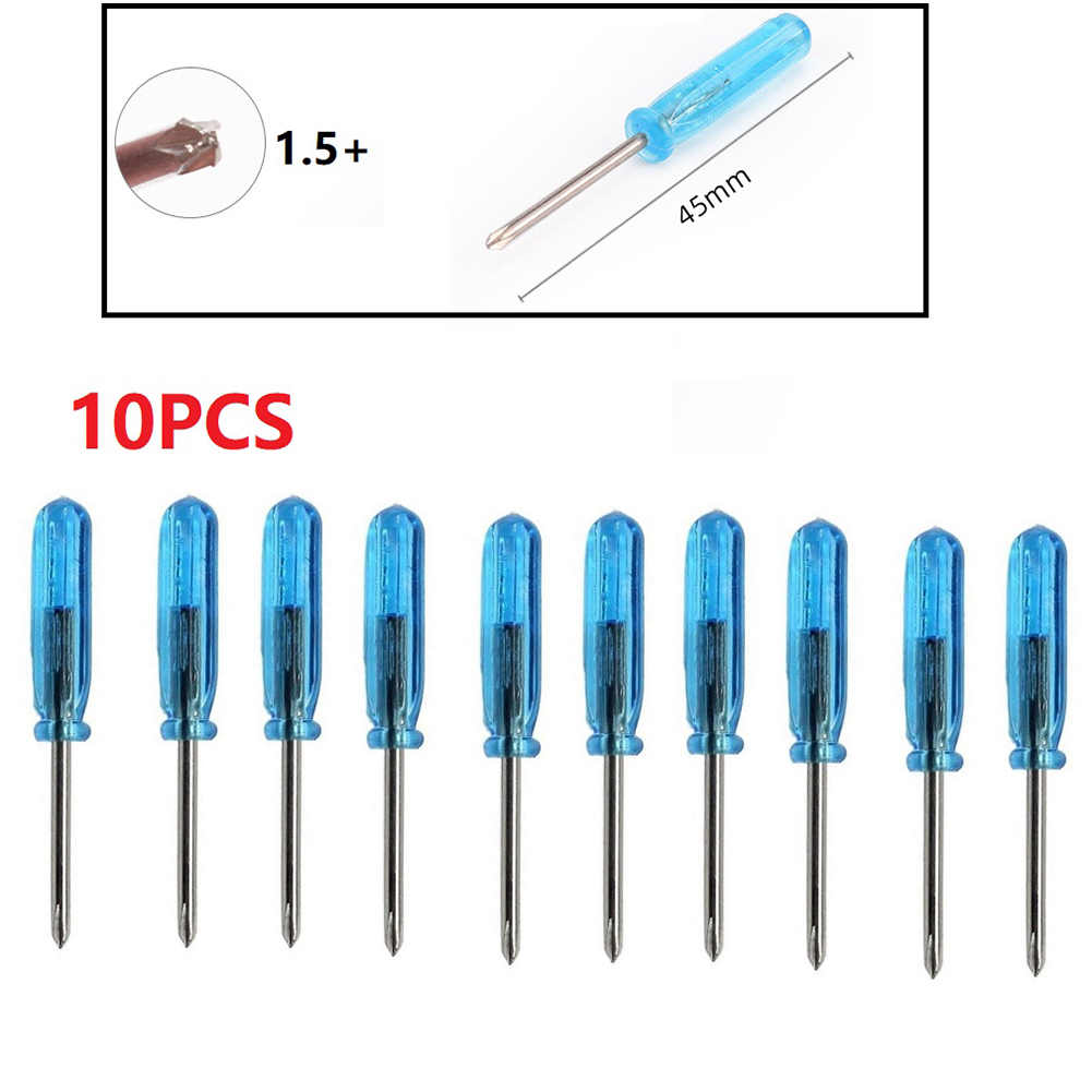 10pcs Mini Slotted Cross Screw - Xbox Laptop Accessories 评论和价格