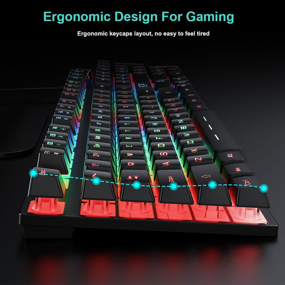 Waterproof Luminous Wired Gami - Laptop Accessories Combo Set 评论和价格