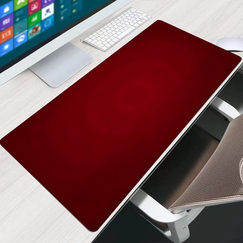 Red Mouse Pad Office Extended  - Laptop Accessories For Gaming 评论和价格