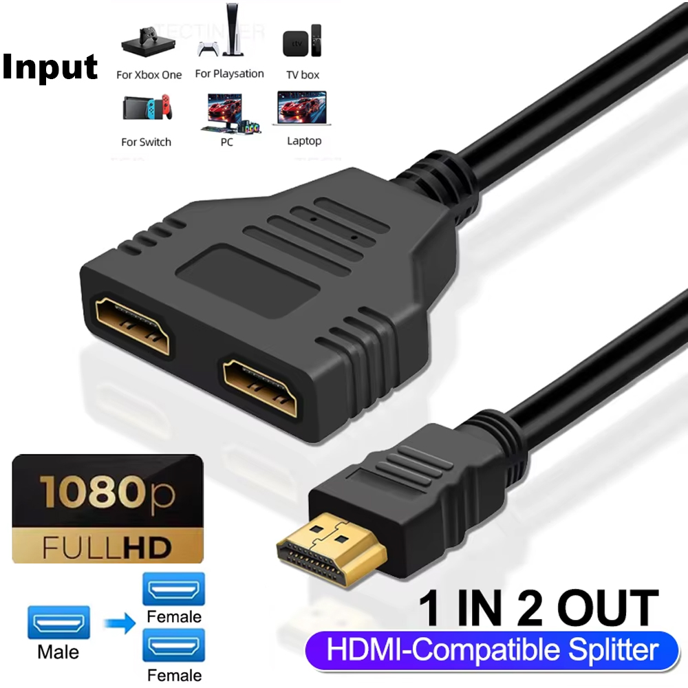 1080P 1 In 2 Out HDMI-compatib - Xbox Laptop Accessories 评论和价格