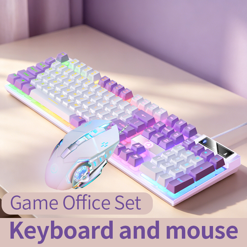 Gaming  Keyboard and Mouse Wir - Laptop Accessories Combo Set 评论和价格