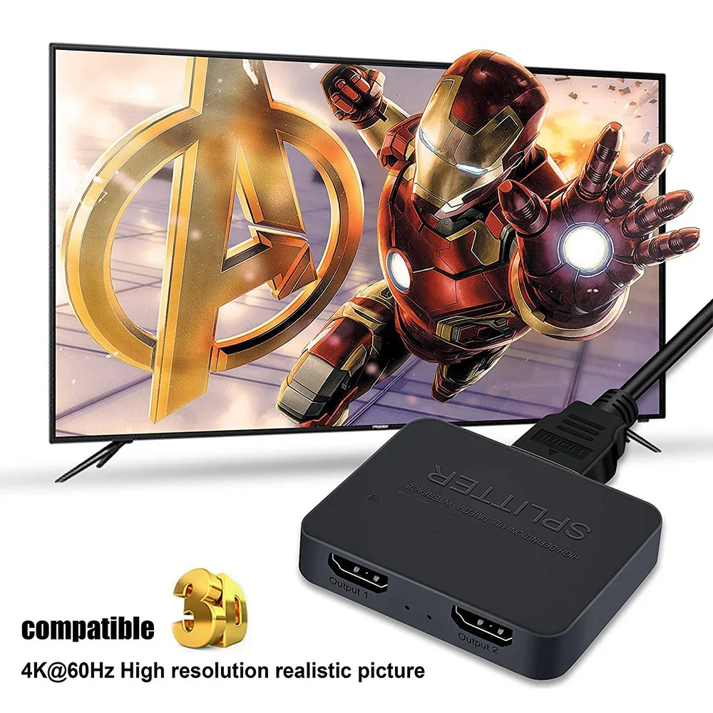 1 in 2 Out Video HDMI-compatib - Xbox Laptop Accessories 评论和价格
